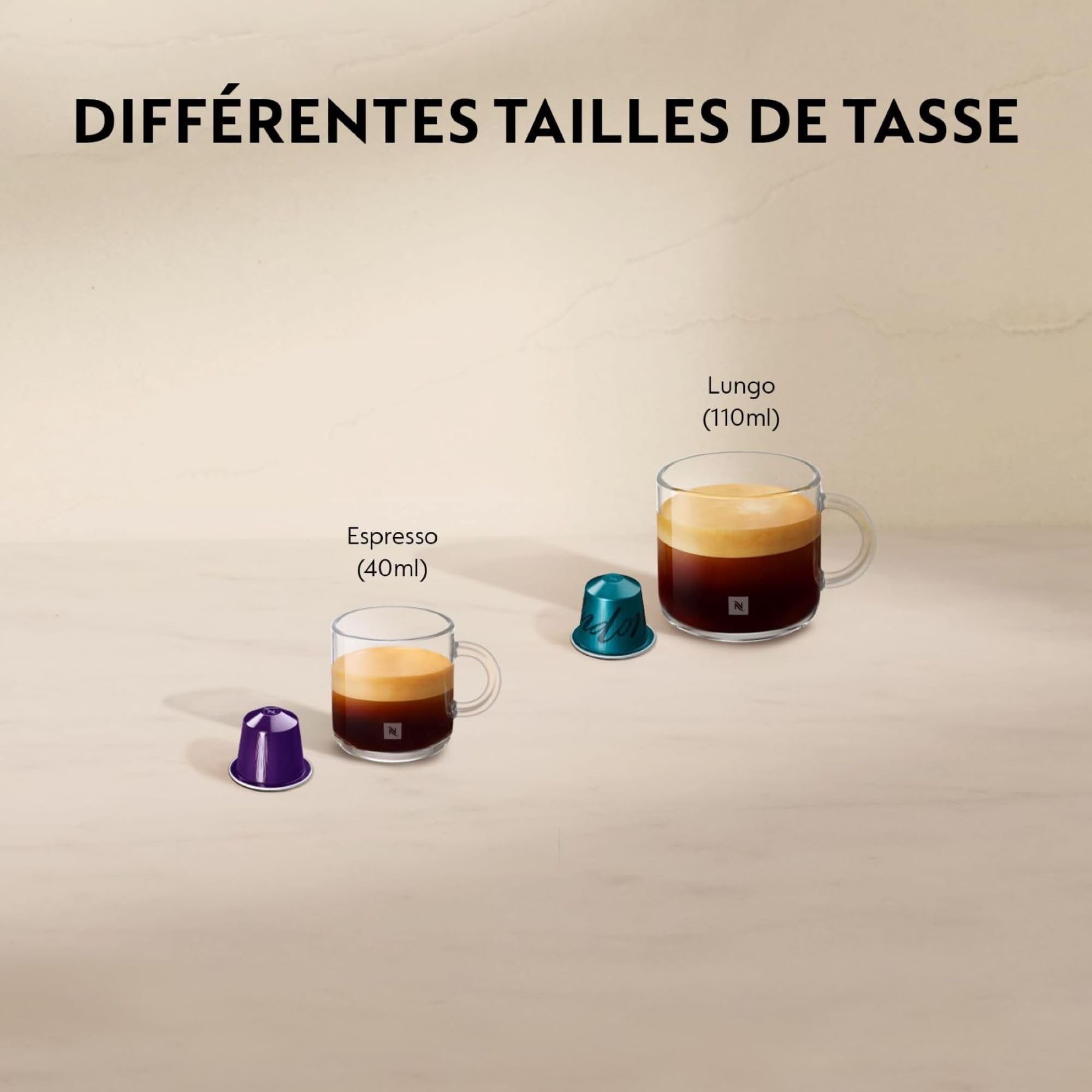 Machine à Café Expresso Pixie Bleu 19 Bars - Prête en 25 Secondes, Arrêt Automatique (EN127.BL)